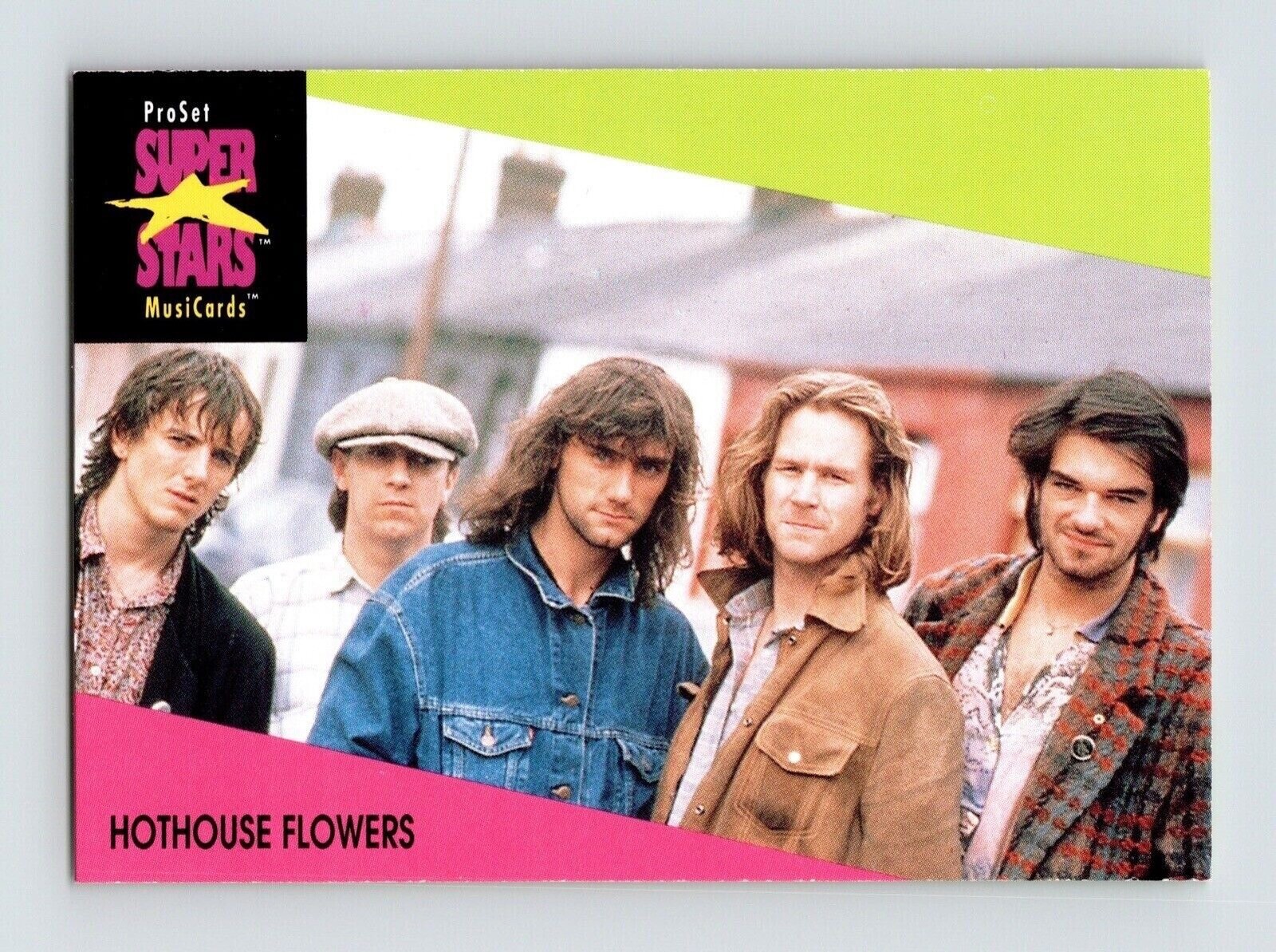 Hothouse Flowers 52 Pro Set 1991 SuperStars MusiCards Rock Express TCG CCG