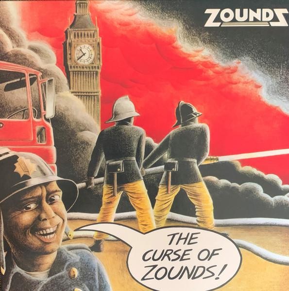 Zounds Curse of Zounds LP Vinile Blu UK Overground 2019 33 RPM