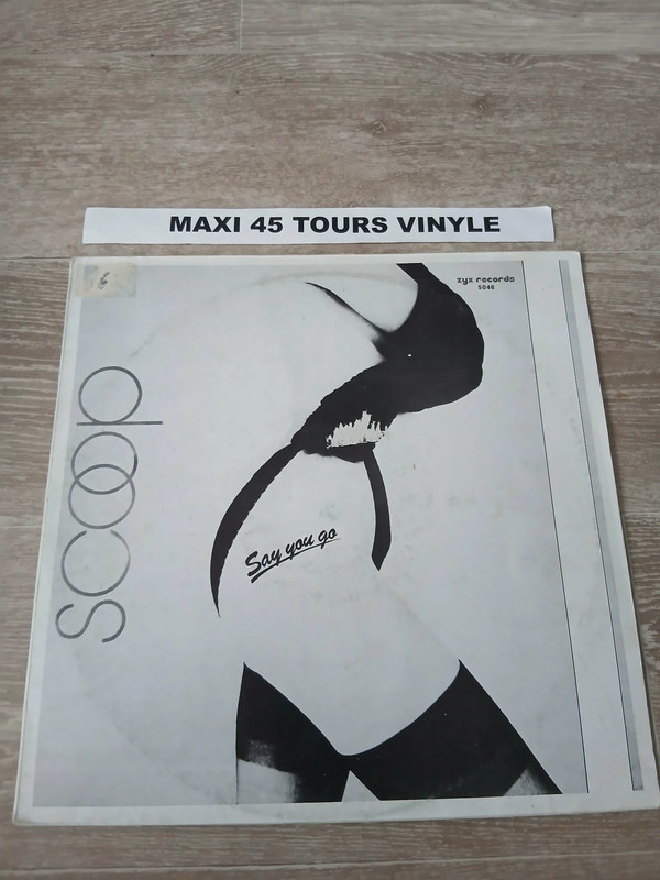 Scoop : Say you go 1983 Germany 12" Maxi 45 Tours Vinyle