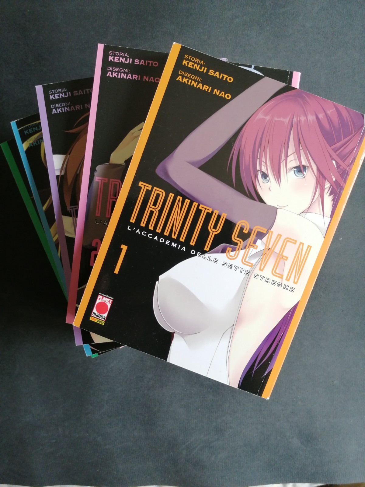 TRINITY SEVEN L'ACCADEMIA DELLE SETTE STREGHE 1/19 + 15.5 EDIZ PLANET MANGA 2014