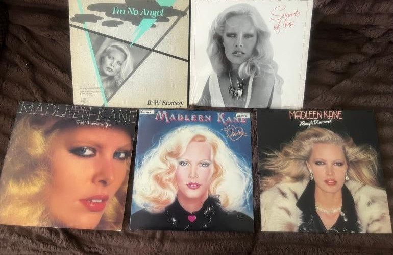 4 MADLEEN KANE VInyl ALbums & 1 Vinyl Single,  Cheri  Don't Wanna Lose You ROUGH