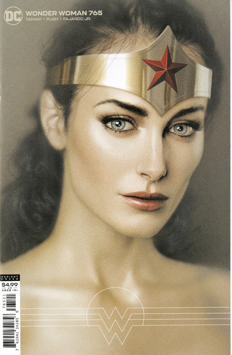 WONDER WOMAN #765 (2016) TAMAKI / PUGH ~ VARIANTE CARTONCINO MIDDLETON ~ NON LETTO NM