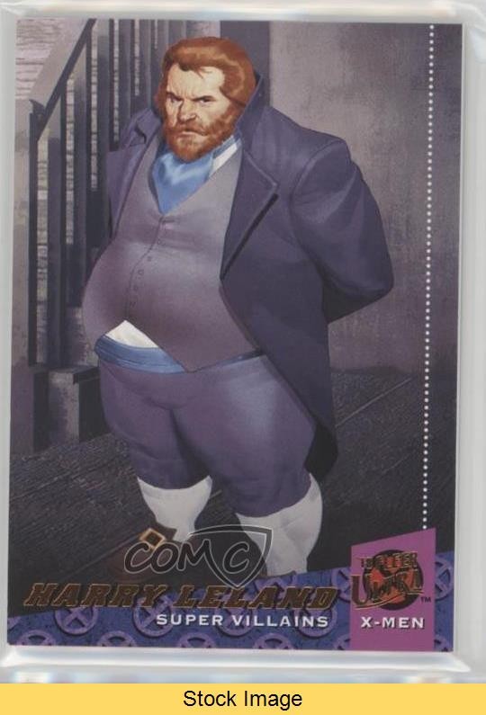 2018 Fleer Ultra Marvel X-Men Villains Harry Leland #150 READ 5ui