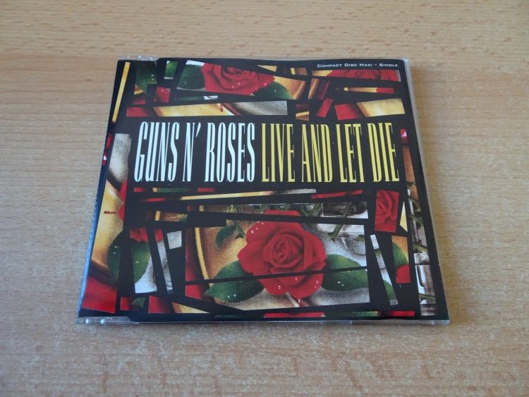 Maxi CD Guns N Roses - Live and let die - 3 Songs - 1991
