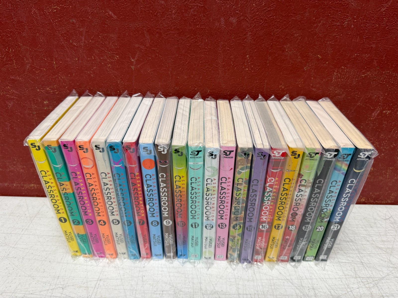 Assassination Classroom Vol. 1-21 (Yusei Matsui) set completo manga INGLESE