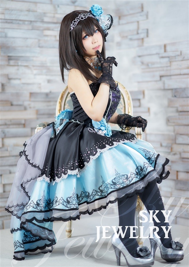 The Idolmaster Fumika Sagisawa SKY JEWELRY Amairo Library libro fotografico cosplay 32p