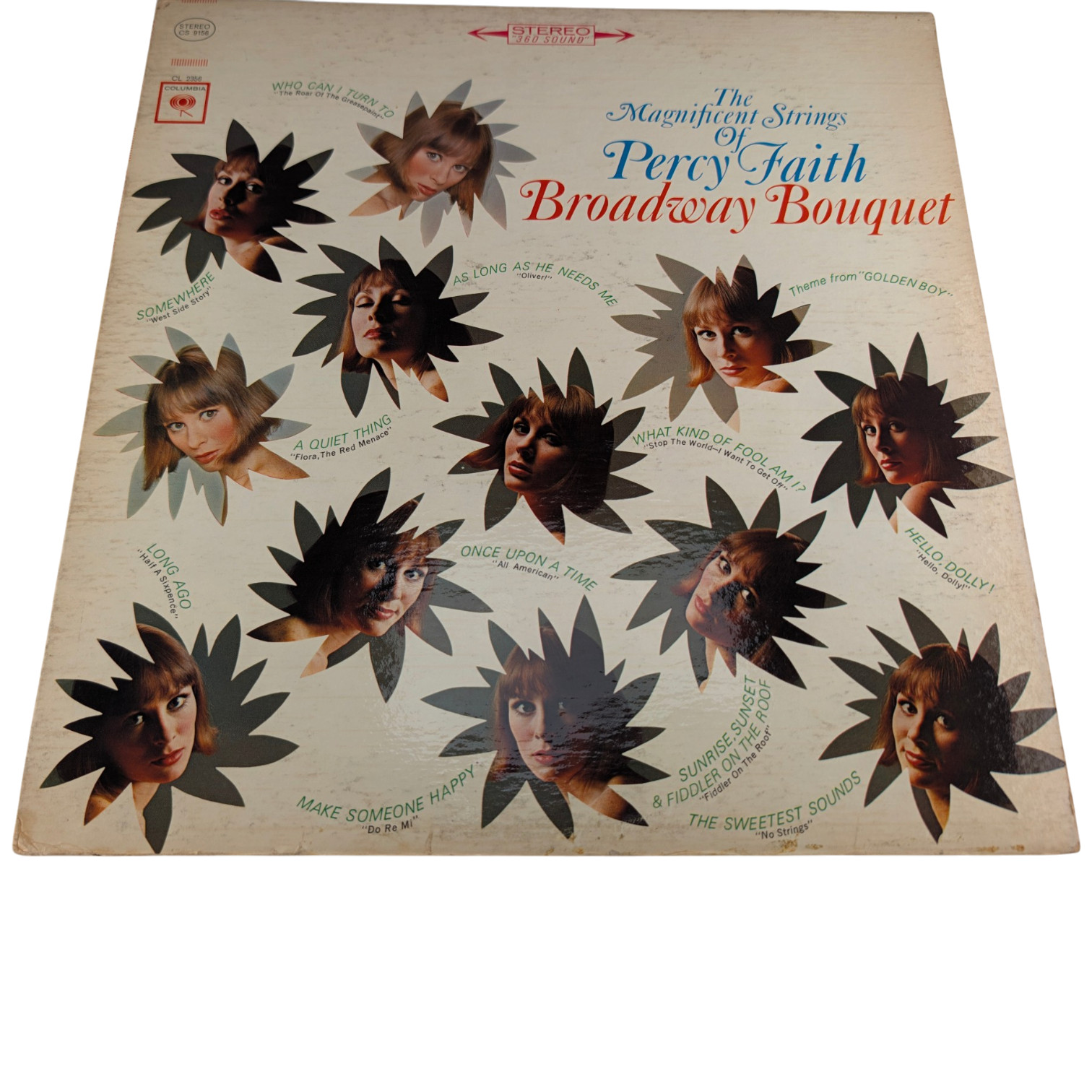 Percy Faith Broadway Bouquet 1965 Columbia CS9156 Stereo Vinyl LP