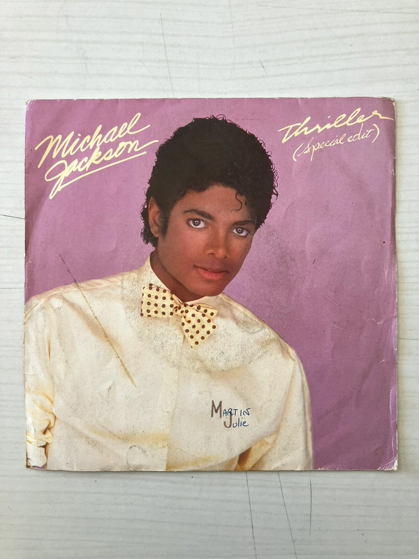 Vinyle 45T - Michael Jackson – Thriller (Special Edit) - FR 1983