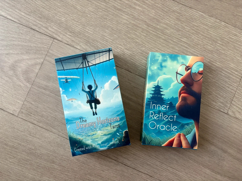 Dreamy  Horizons Tarot et Inner Reflect oracle