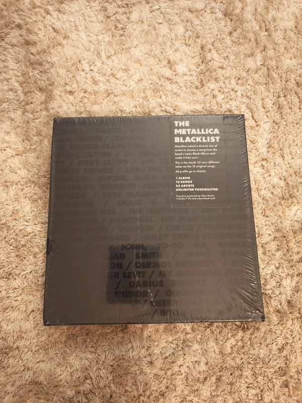 Coffret vinyle metallica the metallica Blacklist