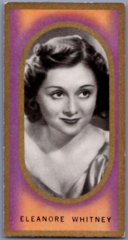1938 Carreras Film Favourites - Eleanore Whitney #32 - *EX*