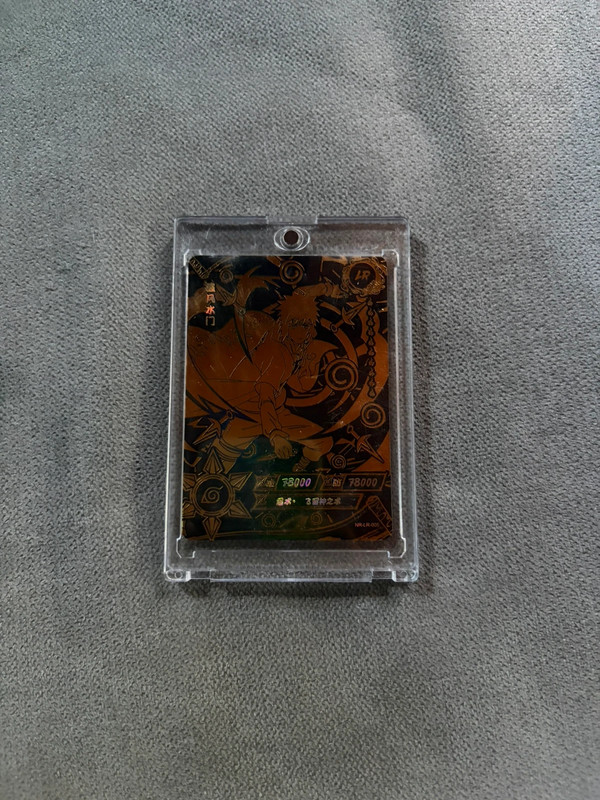 Kayou: Kayou Naruto Doujin Trading Card GOLD Foil Textured LR - NR-LR-005 Minato