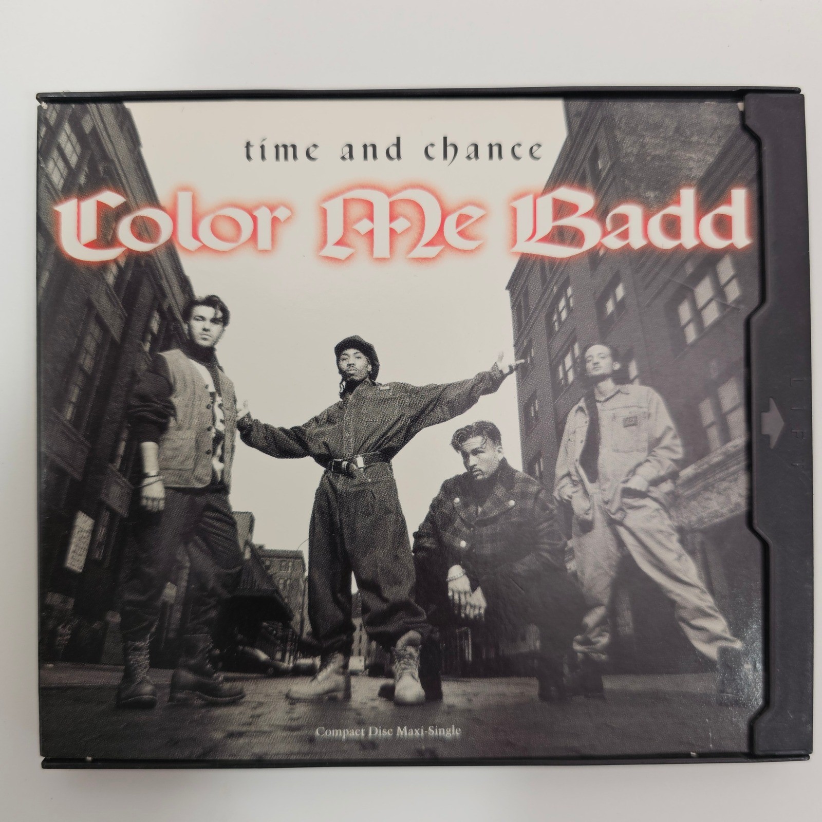 Vtg Color Me Badd Time and Chance CD Single 1993 R&B New Jack Swing Giant Recs