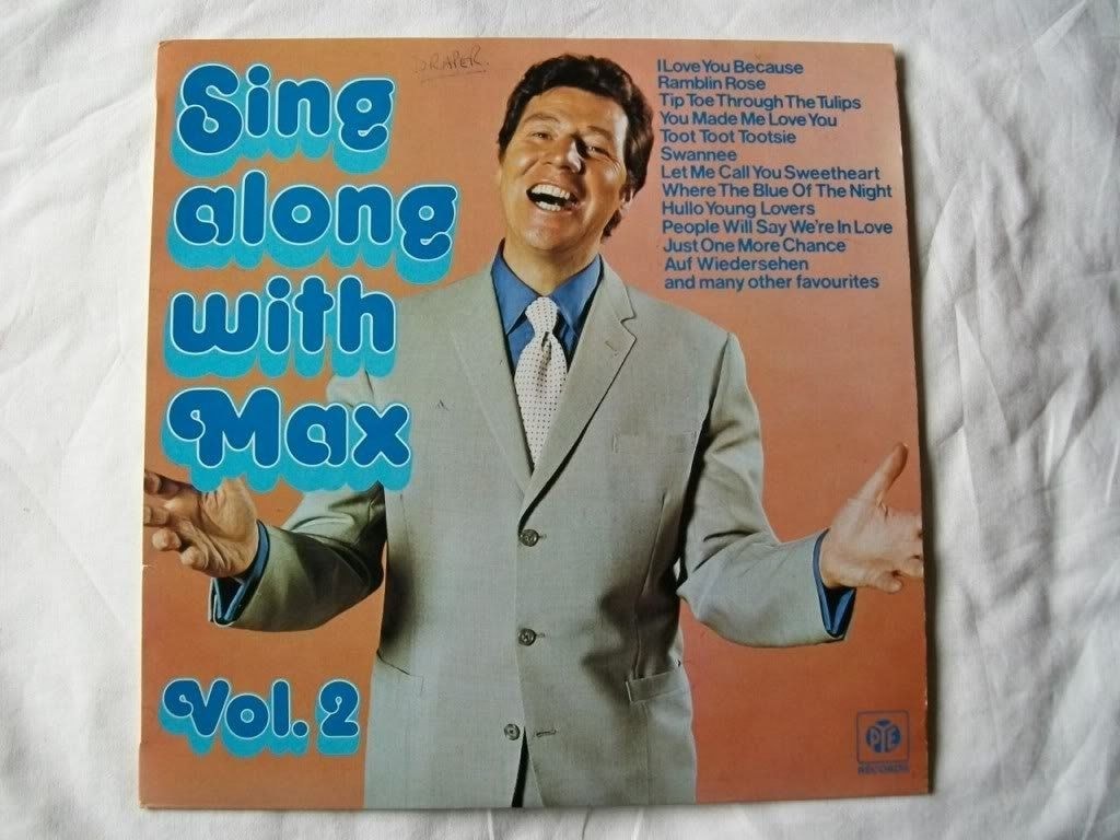 Max Bygraves Sing Along With Max Vol 2 Vinyl LP 1972