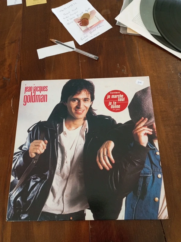 Disque 33 Tours de Jean Jacques Goldman