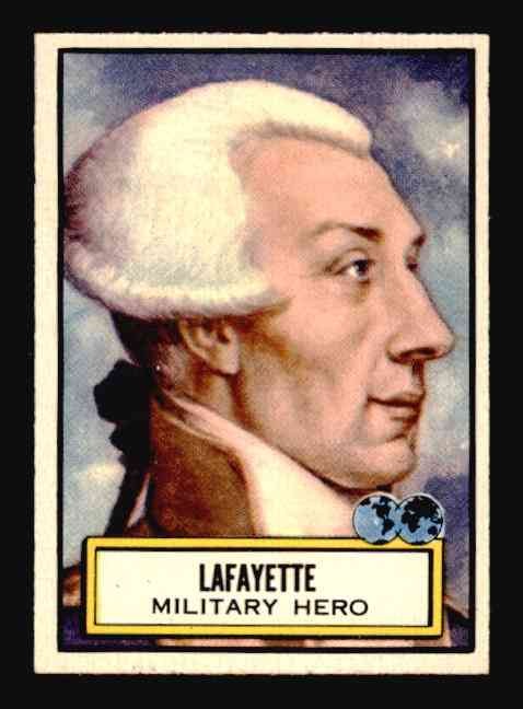 1952 Topps Look ‘n See #134 Lafayette - NM-MT