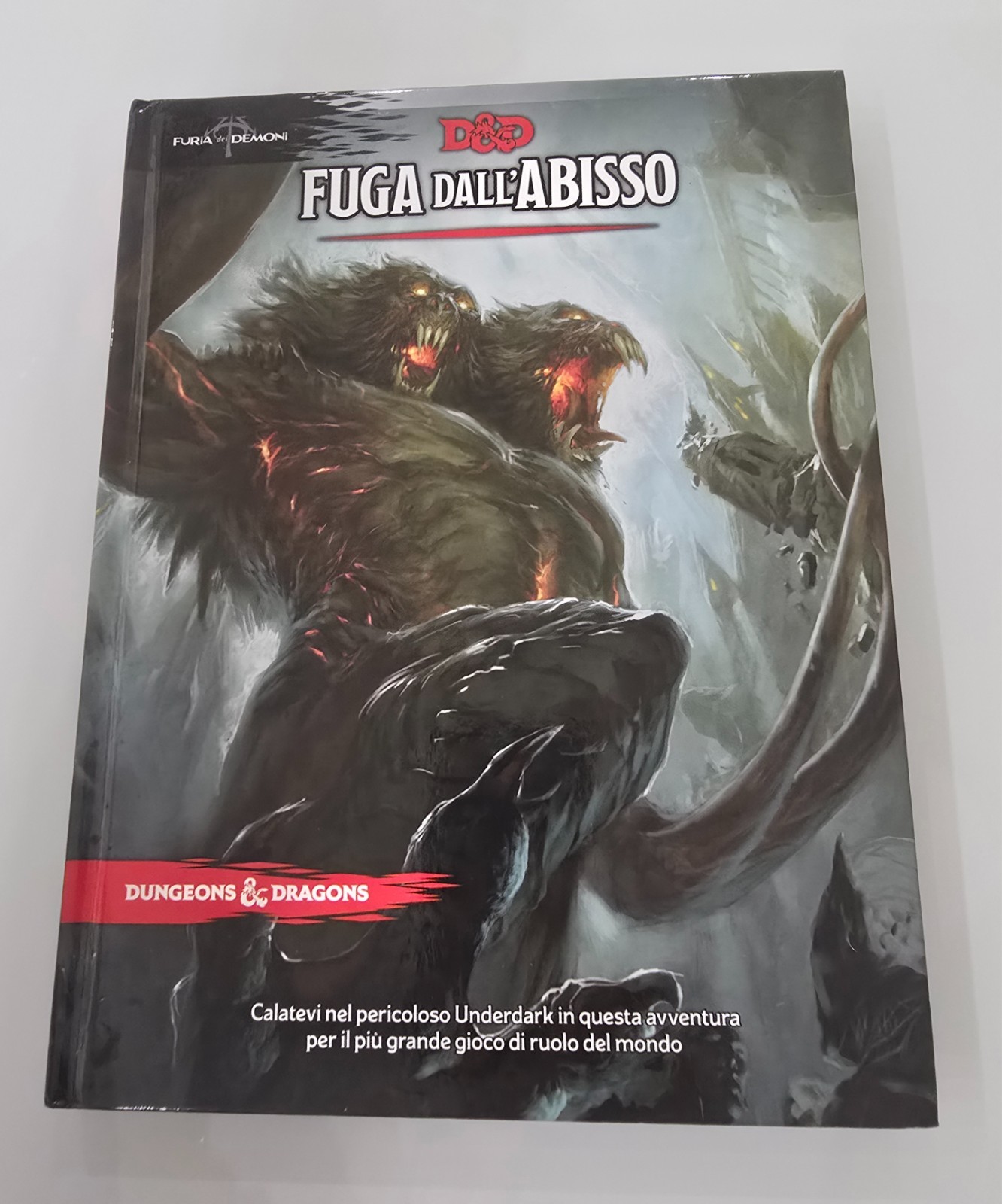 Dungeon & Dragons D&D Fuga dall'Abisso prima stampa 2020