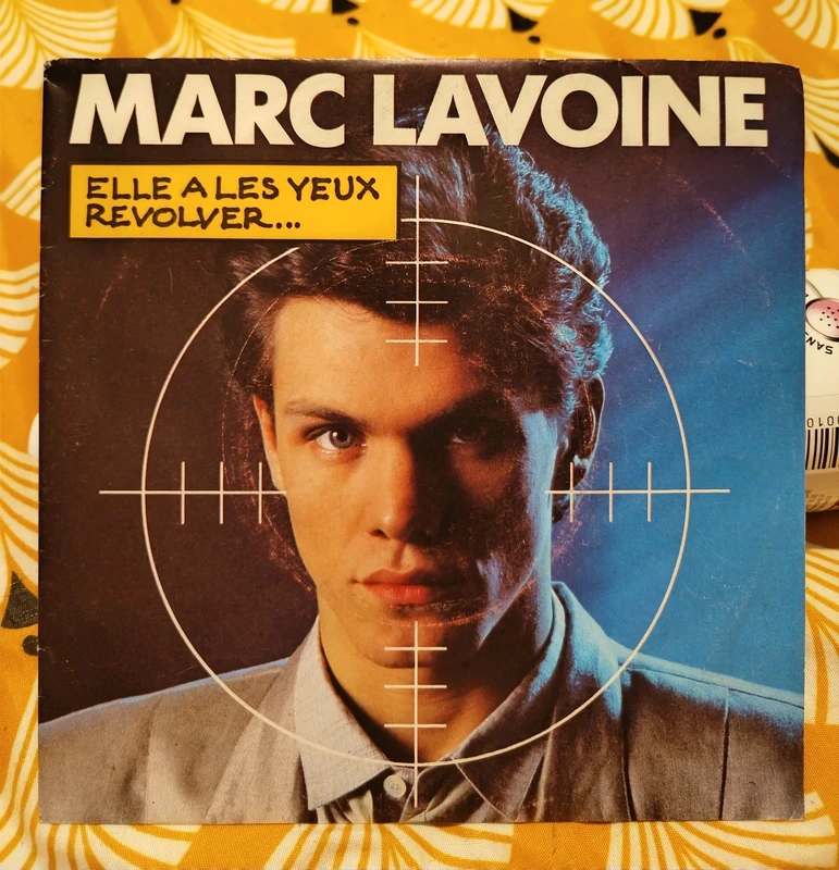 Vinyle 45 tours - Marc Lavoine - Elle a les yeux revolver