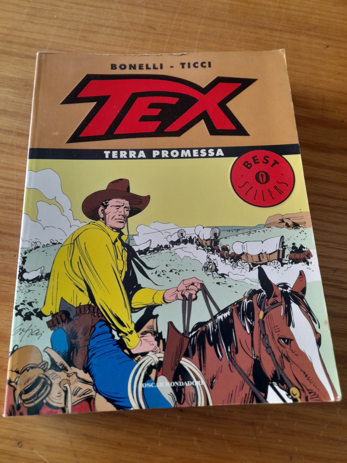 Tex: Terra Promessa...by Bonelli e Ticci...Oscar Mondadori numero 1257...ottimo