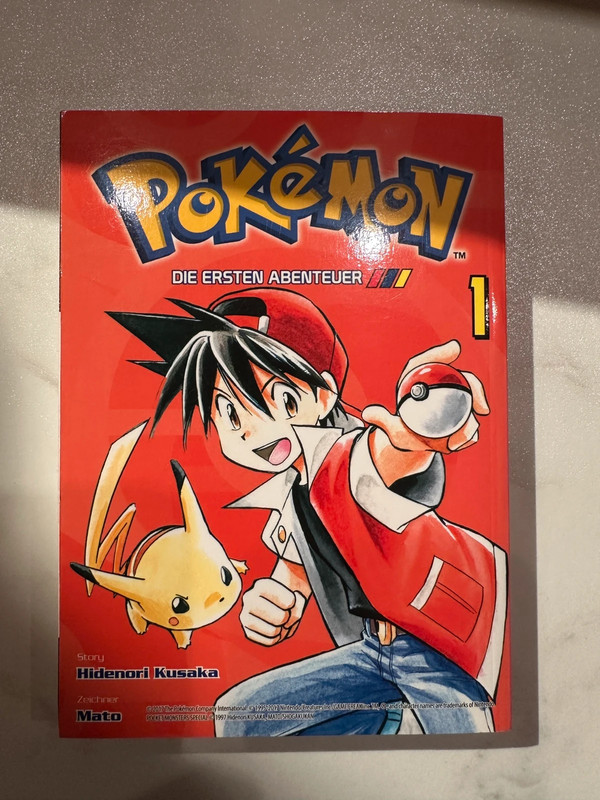 Pokemon Band 1 Manga