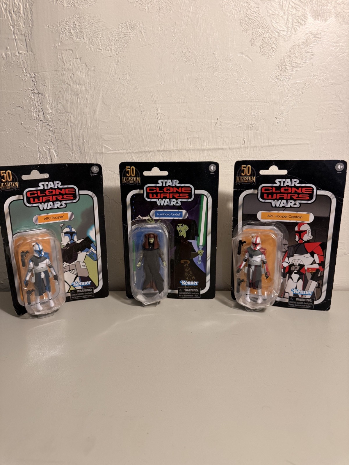 Lotto action figure Kenner StarWars "Clone Wars"