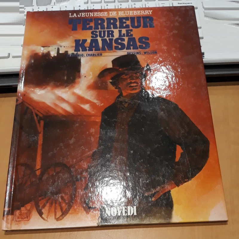 Blueberry (La Jeunesse de) 5, terreur sur le Kansas - EO 1987 en excellent état.