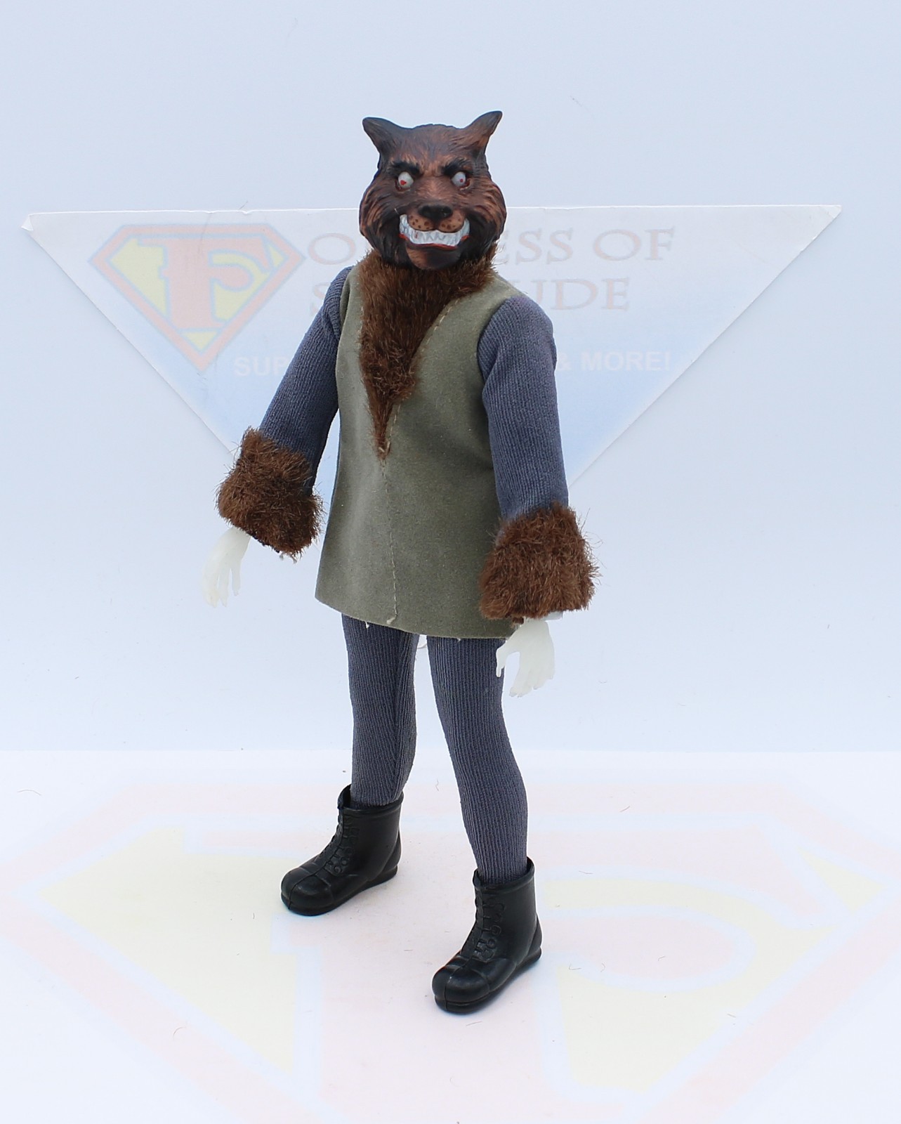 Mego Wolfman Vintage Original 1974 Mad Monsters 8" Action Figure Complete ~MINTY