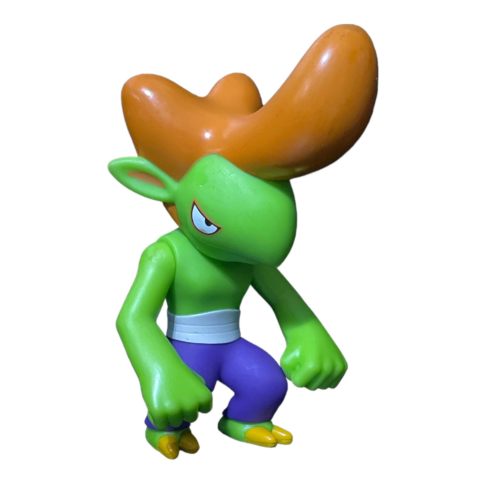 Yo Kai Watch Roughraff Action Figure Capelli Arancioni Verde 5,5” da Hasbro 2015