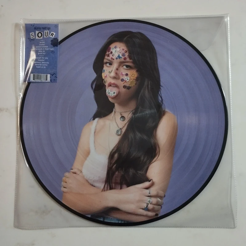 Olivia Rodrigo - sour anniversary picture disc vinyl
