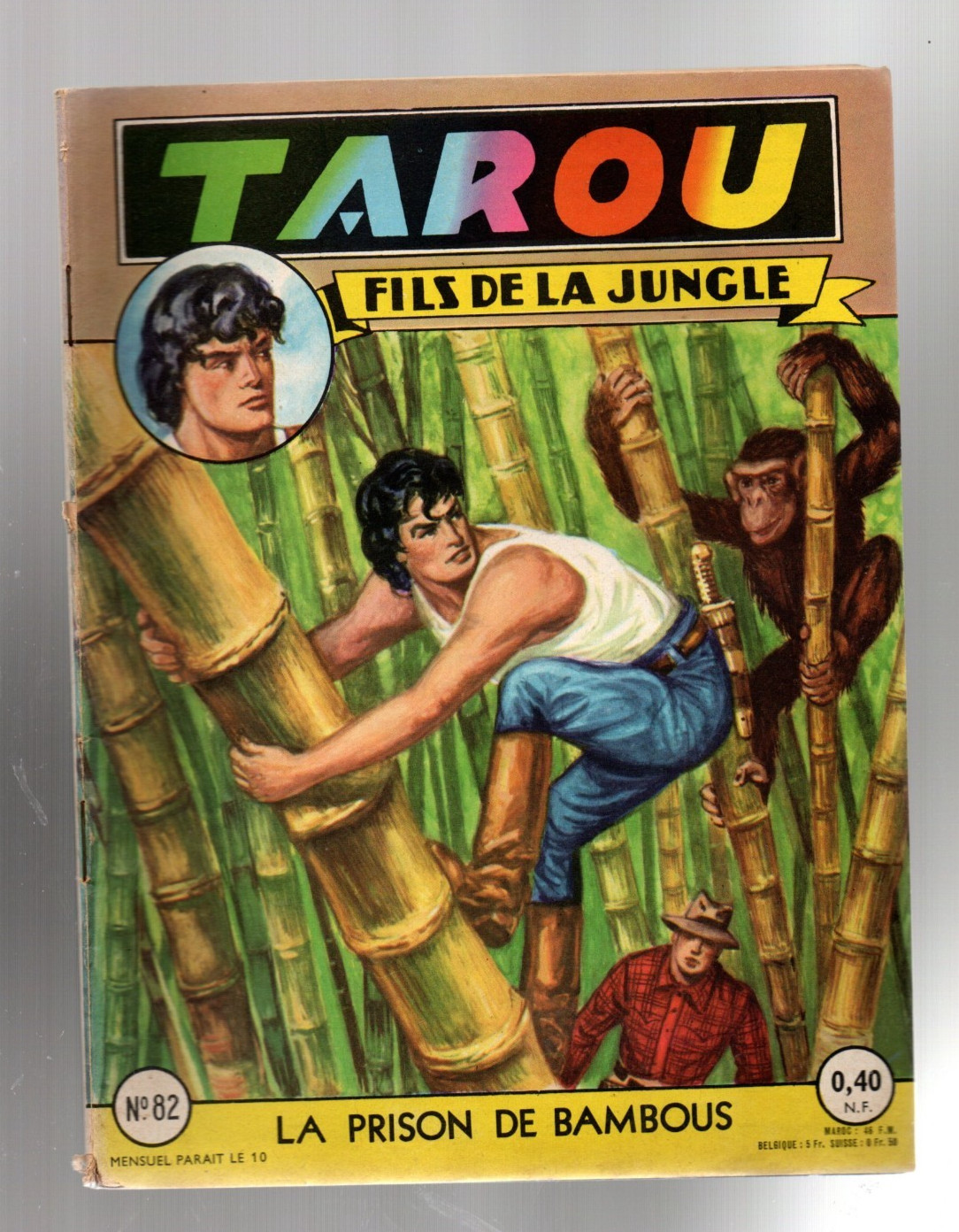 TAROU n°82. Récit complet. ARTIMA 1960. Dessins BOB DAN