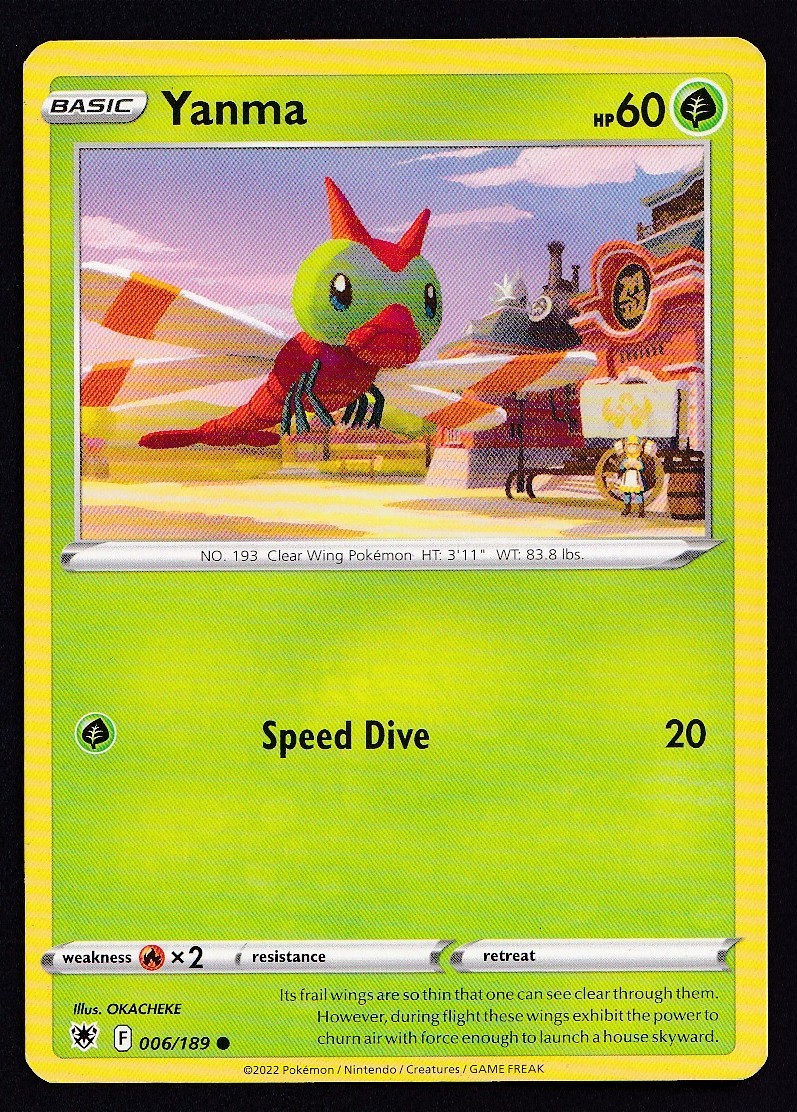 Pokémon Yanma 006/189