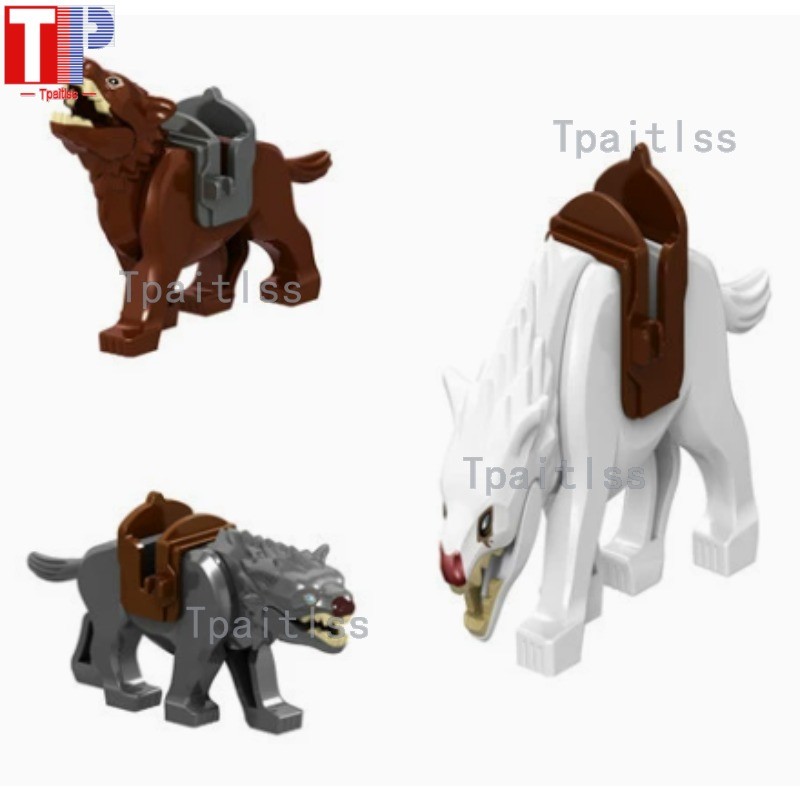 Il Signore degli Anelli / Lo Hobbit - Cavalcature Marrone, Bianco e Grigio