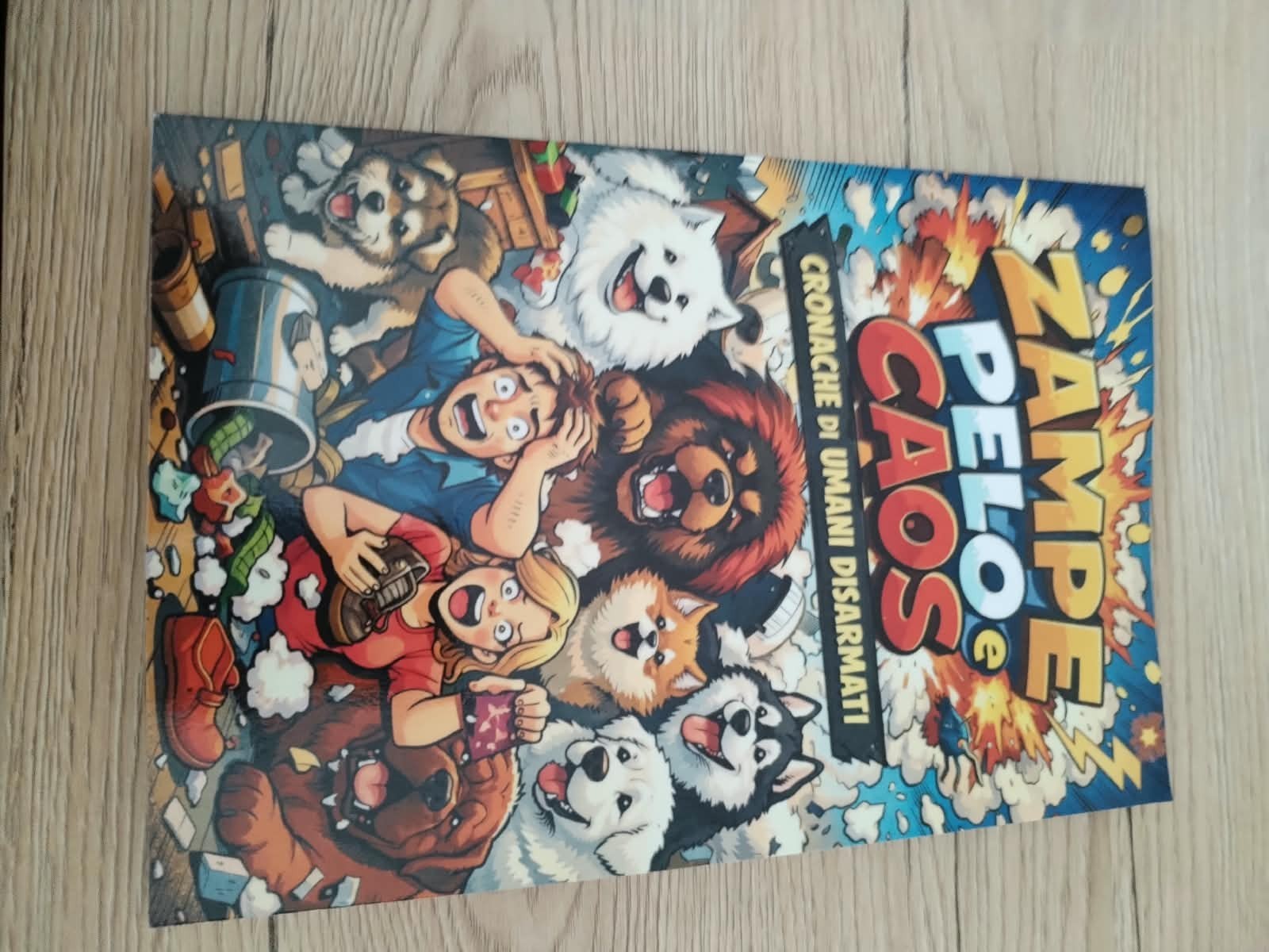 Zampe, pelo e caos: Cronache di umani disarmati fumetto ISBN 9788250090674
