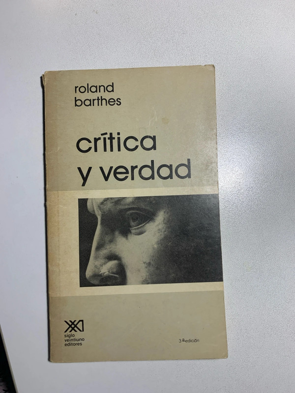 Crítica y verdad.