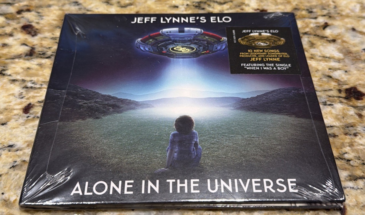 Jeff Lynne's ELO Alone in the Universe (CD) Album DIGIPAK COLUMBIA HYPE NEW