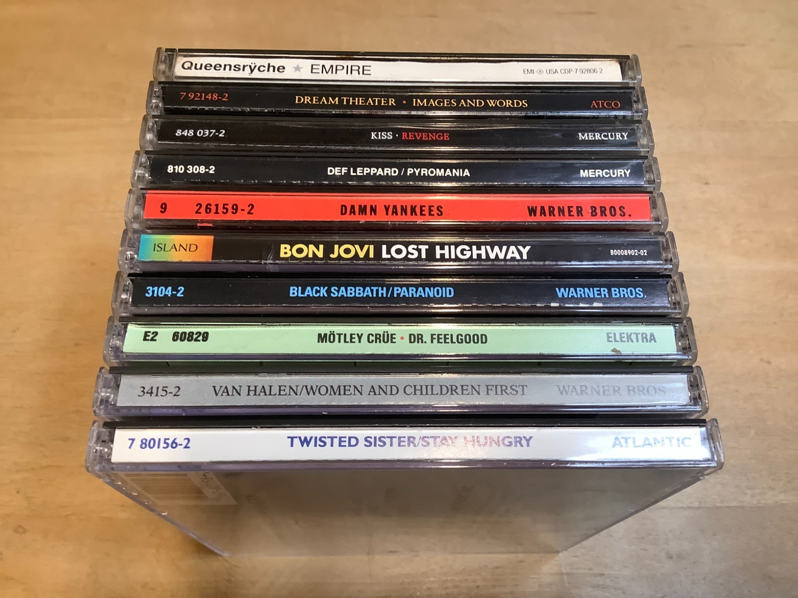 Hard Rock & Glam & Hair Metal 10 CD Lot - Great Titles - Full Albums