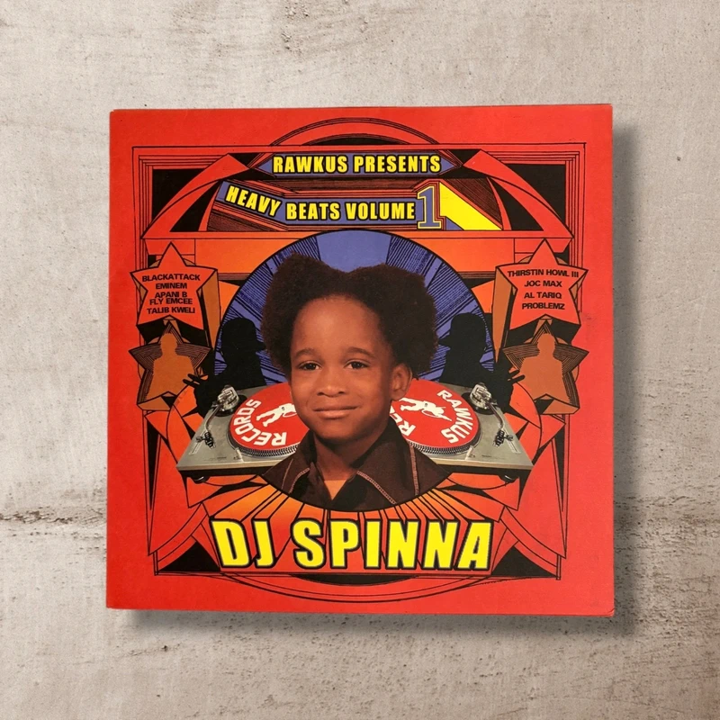 Vinyle DJ Spinna – Rawkus Presents Heavy Beats Volume 1 – Double LP 1999 OG