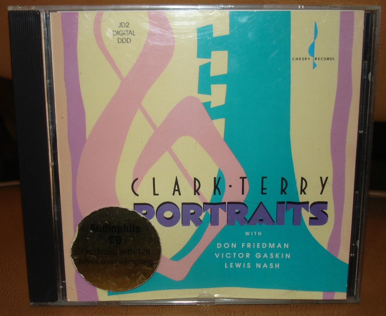 CLARK TERRY CD   Portraits Chesky Records  1989