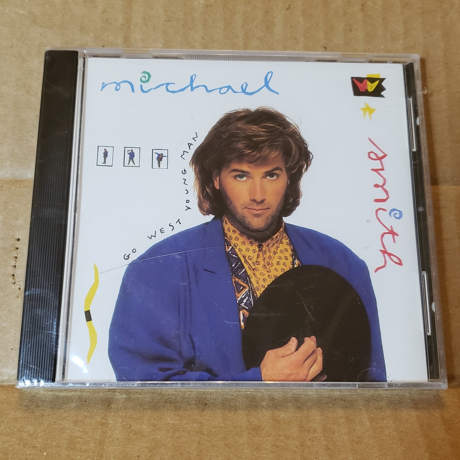 NEW! Michael Smith - Go West Young Man - (p)(c)1990 CD Audio SEALED READ!