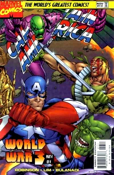 Captain America #13 (NM)`97 Robinson/ Lim