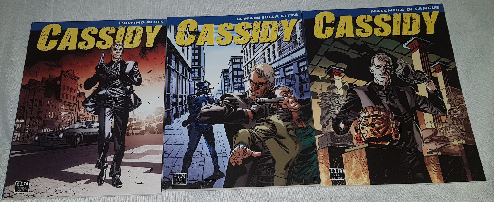 Cassidy serie Completa 1/18 SBE ottimi il n.8 firma con dedica dell'autore