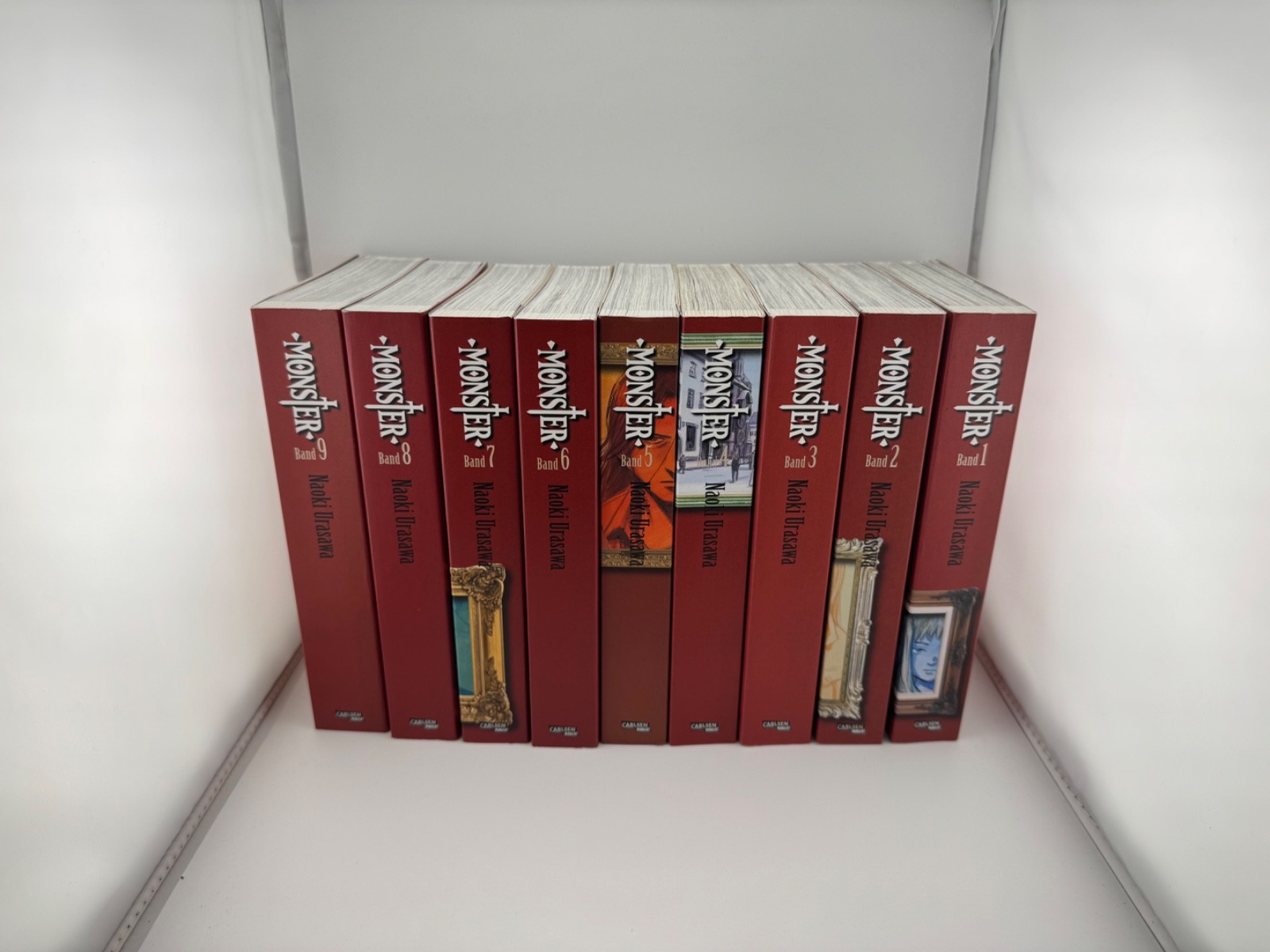 Monster Perfect Edition Manga 1-9, Carlsen, tedesco