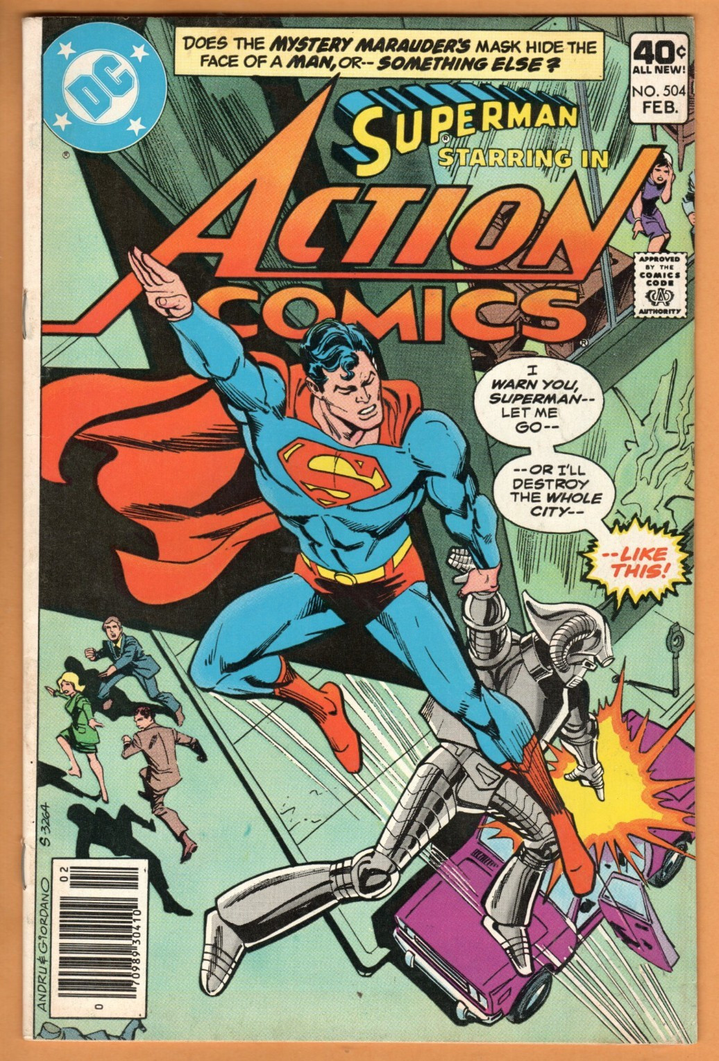Action Comics #504 con Superman, molto bello - quasi come nuovo