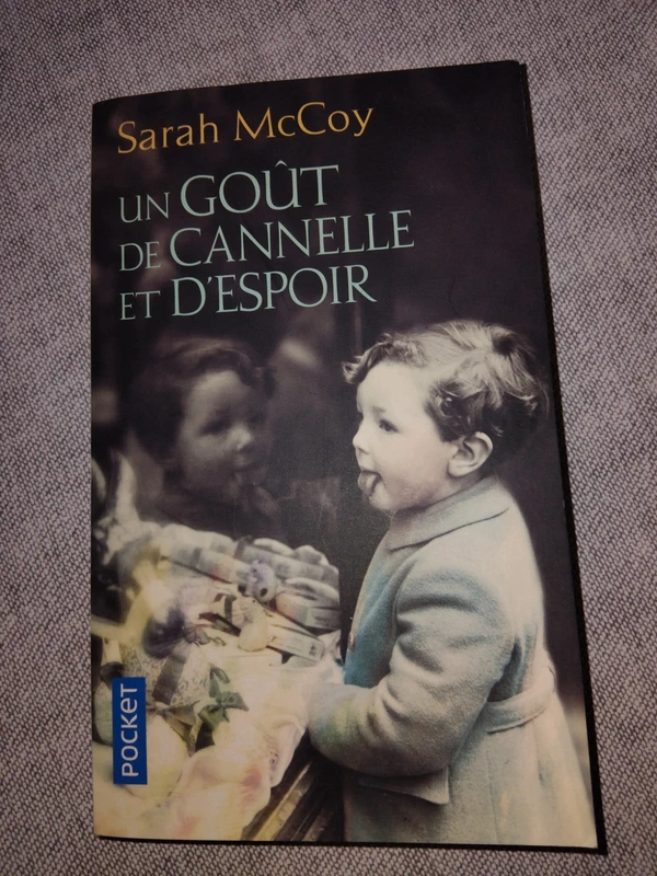 Livre  " Un goût de cannelle et d’espoir "