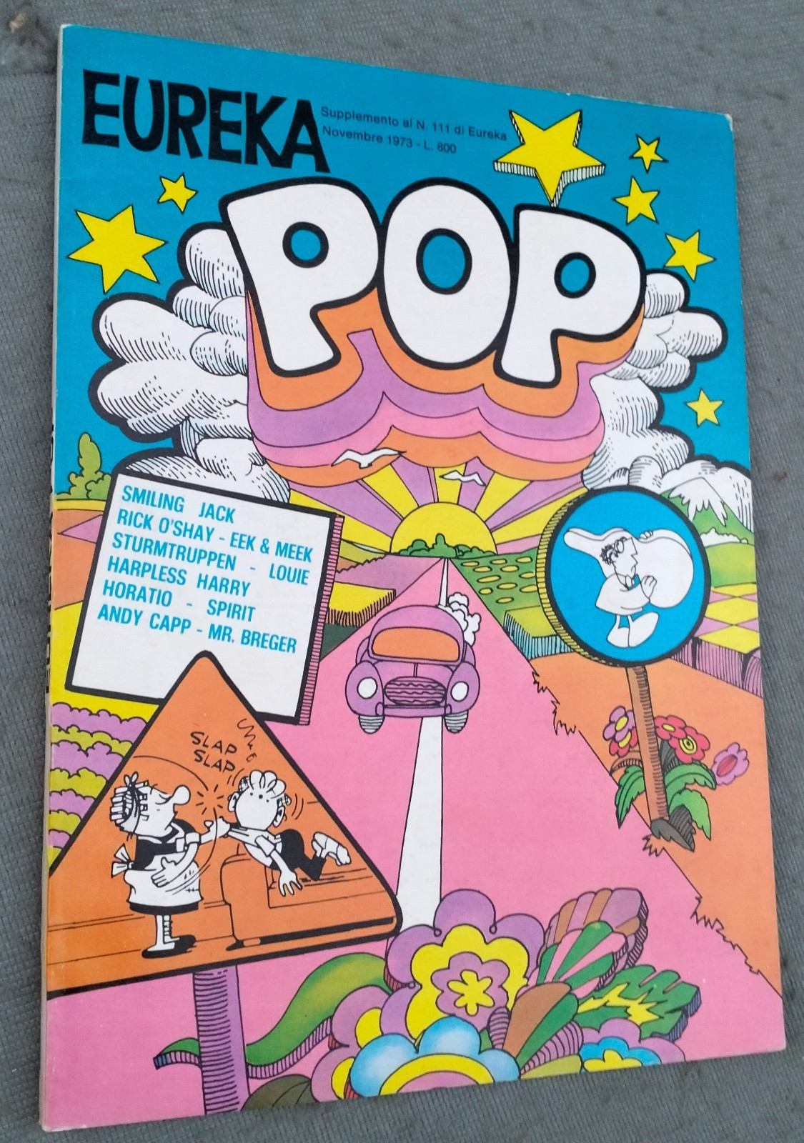 EUREKA  POP -CORNO -23°  SUPPLEMENTO AL N° 111 / 1973- COME NUOVO