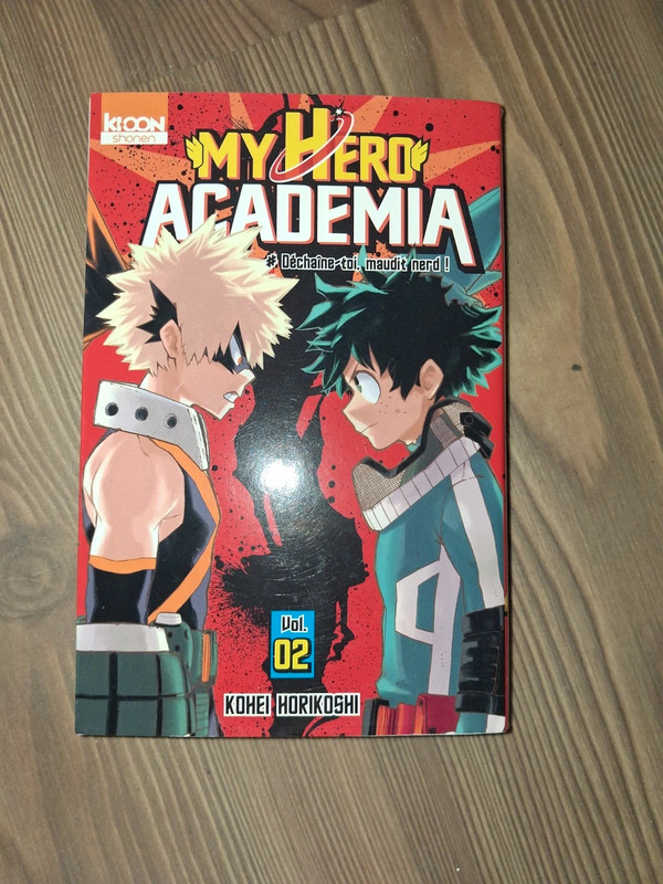 Manga MHA My Hero Academia Tome 2