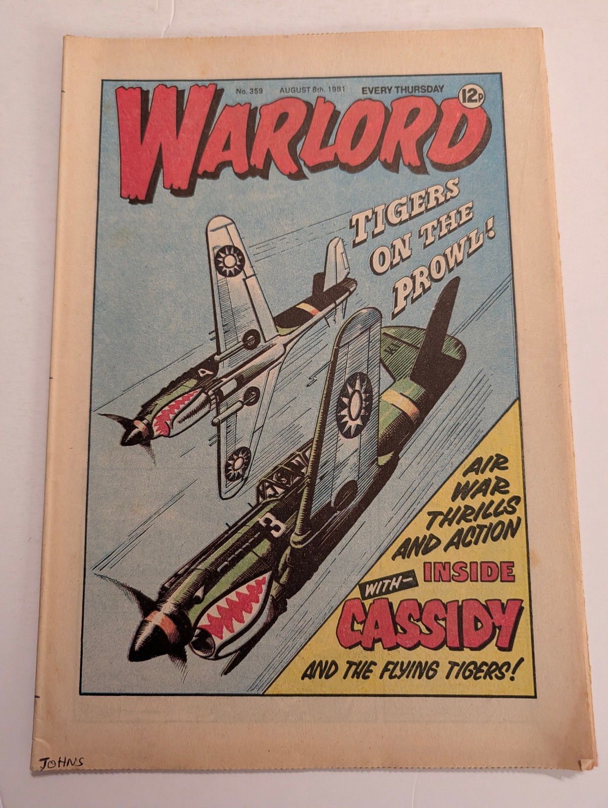 Warlord Comic No 359, August 8th 1981.