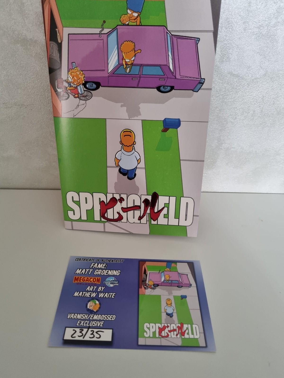 Stampa esclusiva Springfield Matt Groening Megacon Orlando 23/35