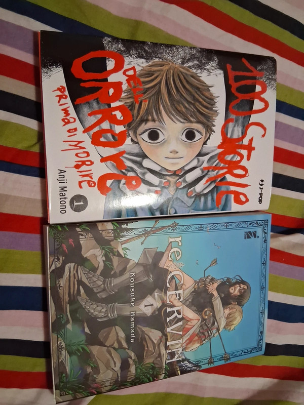 Manga Re Cervin 100 storie dell'orrore