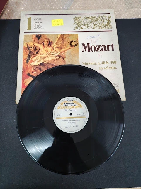Vinile W. A. Mozart Sinfonia n. 40 K 550 LP Curcio I Tesori della Musica Classica